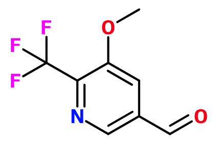 (image for) MCYM4536 5-Methoxy-6-(trifluoromethyl)nicotinaldehyde